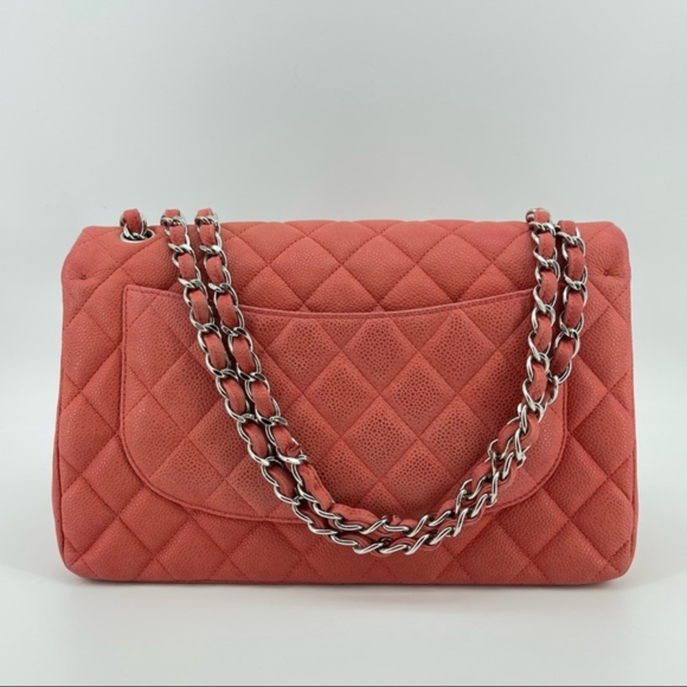 Chanel Jumbo Caviar Double Flap bag - Picture 4 of 11